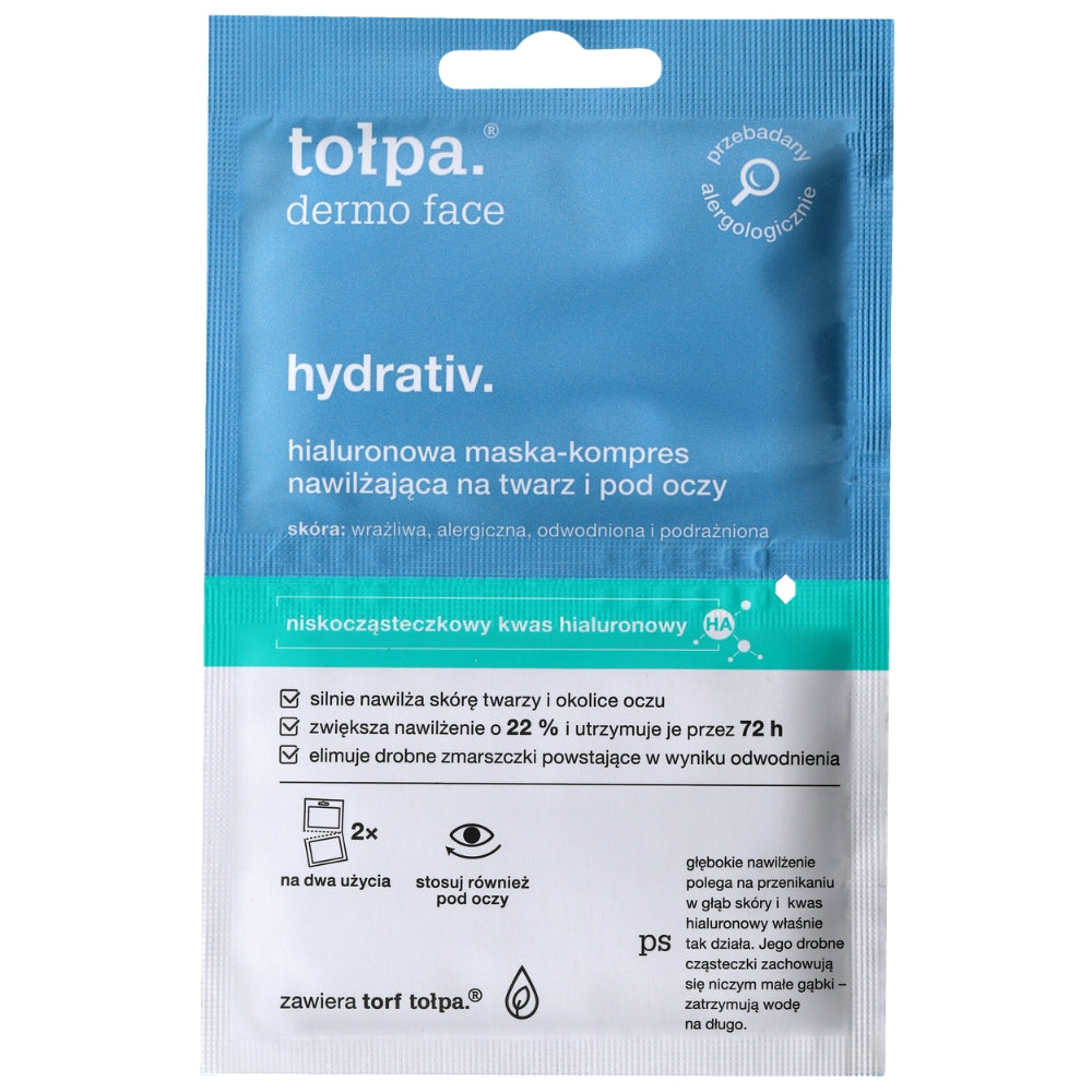 TDF HYDRATIVE HYALURONIC MASK - COMPRESS