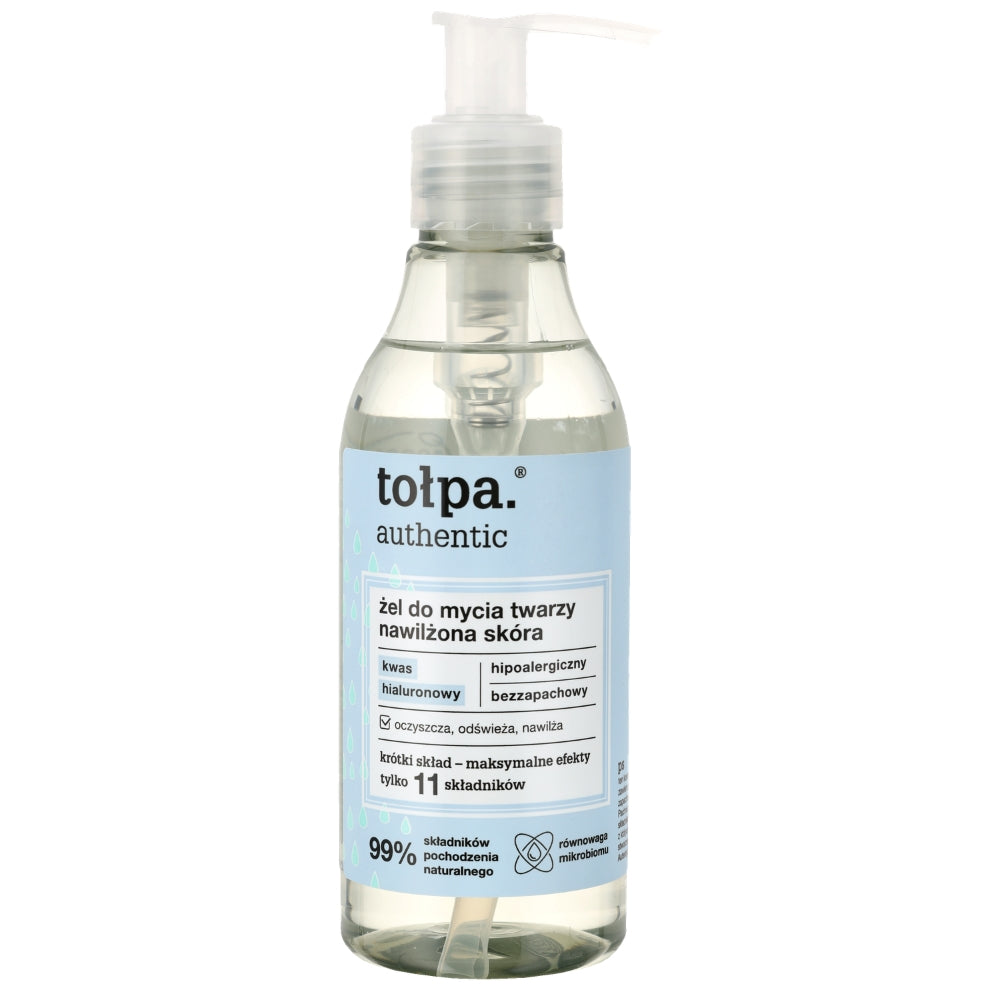 TOLPA AUTHENTIC  MOISTURISING FACE WASH 195ML