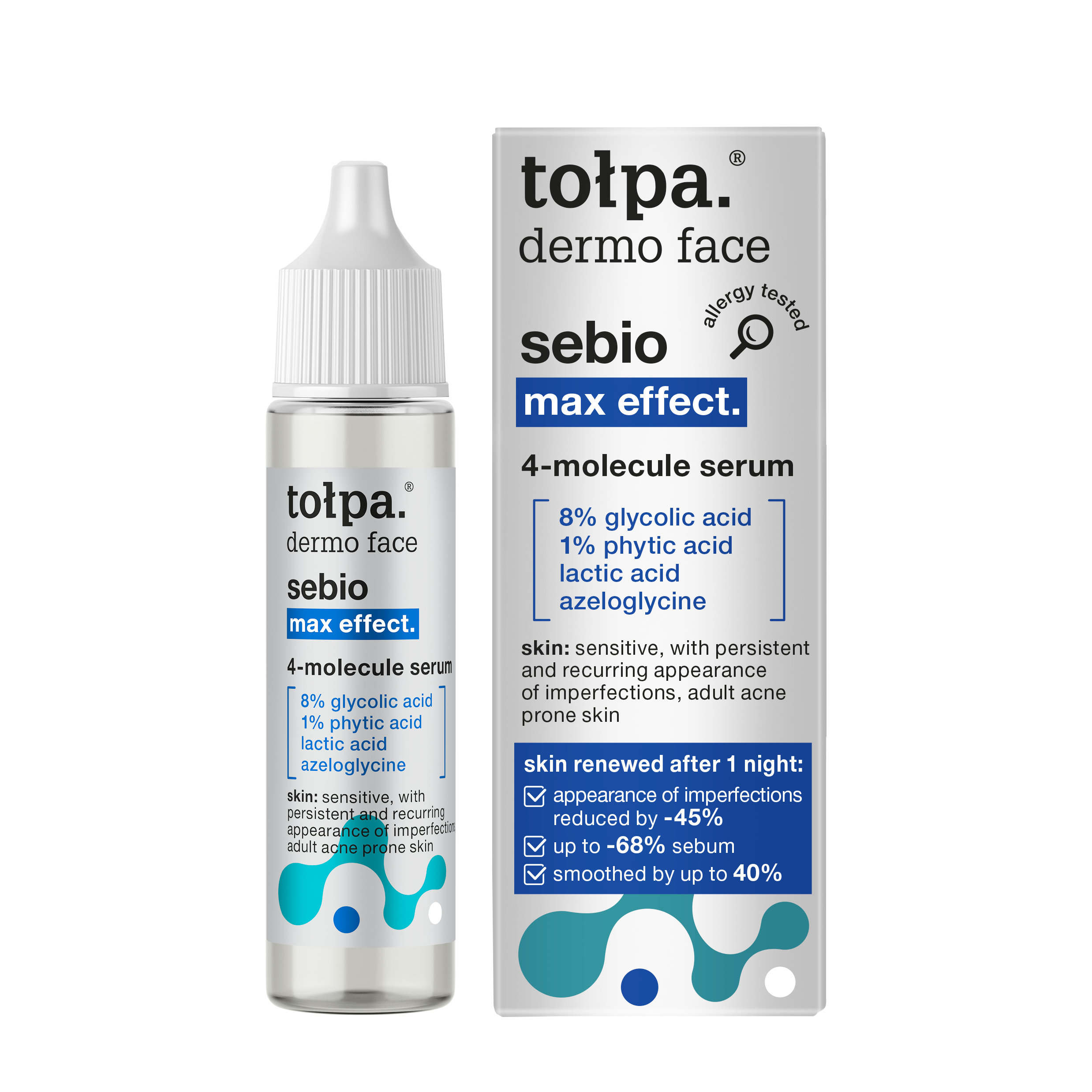 TOLPA Sebio max effect 4-molecule serum